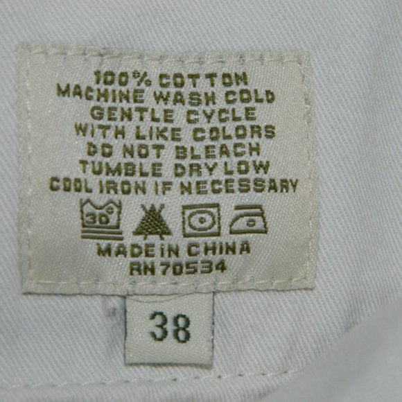 Orvis Zambezi Twill Field Hunting Pants Leather Trim Size 38 (N-35) - Picture 5 of 5